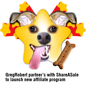 GregRobert Partners with ShareASale on new Affiliate Program