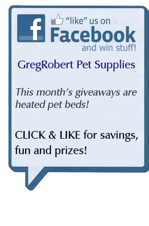 Like GregRobert Pet Supplies on Facebook