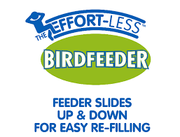 EFFORTLESS BIRDFEEDERS Effortless Mixed Seed Feeder BLACK 