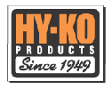 YELLOW BLACK Hy-ko Signs and Key Accessories - GregRobert