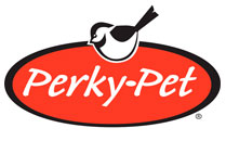 PERKY PET Antique Bottle Hummingbird Feeder - 10 oz / Clear