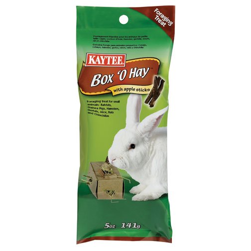 Box O Hay With Apple Sticks For Rabbits 0.5 Oz. Box O Hay With Apple Sticks For Rabbits 0.5 Oz.