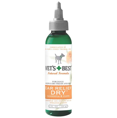 Vets Best Dog Ear Relief Dry 4 Oz Vets Best Dog Ear Relief Dry 4 Oz