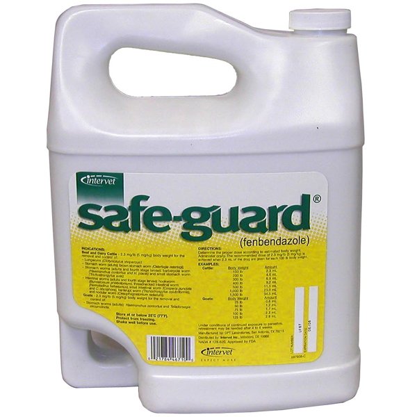 Safe Guard Drench Cattle Wormer Gallon GregRobert