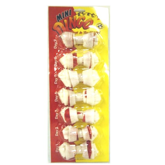 Dingo Brand Mini Dingo Chewtreats 7 Pk / 2.5 In. Dingo Brand Mini Dingo Chewtreats 7 Pk / 2.5 In.