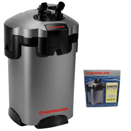 Marineland C530 Canister Filter For Aquariums Skigen