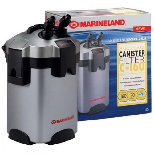 Marineland C 160 Aquarium Canister Filter Up To 30 Gal Marineland C 160 Aquarium Canister Filter Up To 30 Gal