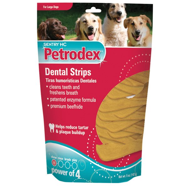 Petrodex Dental Chews And Strips / Size 5 Ounces Petrodex Dental Chews And Strips / Size 5 Ounces