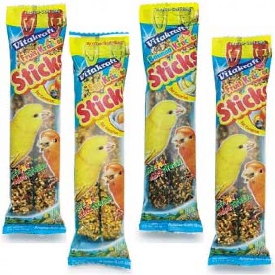 Kracker Canary Treat Sticks Fruit 2 Oz. Kracker Canary Treat Sticks Fruit 2 Oz.