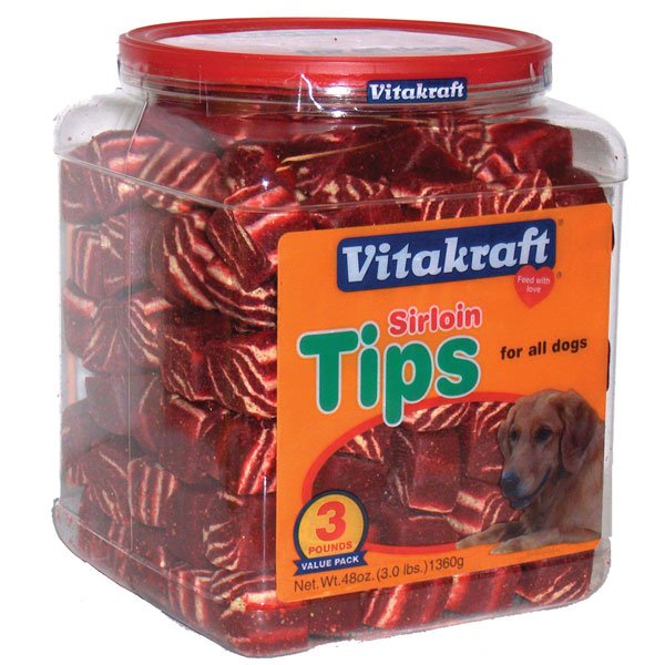 Vitakraft Sirloin Tips For Dogs 48 Oz Vitakraft Sirloin Tips For Dogs 48 Oz