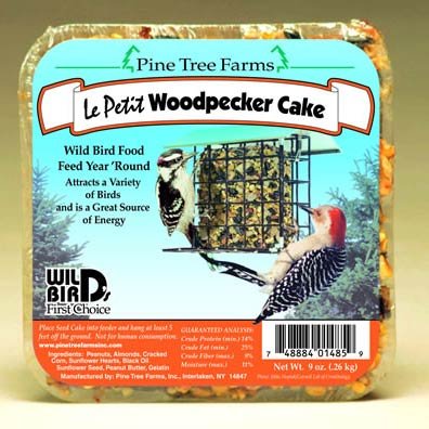 Le Petit Woodpecker Seed Cake 9 Oz. Le Petit Woodpecker Seed Cake 9 Oz.