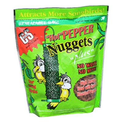 Hot Pepper Nuggets For Wild Birds 27 Oz. Hot Pepper Nuggets For Wild Birds 27 Oz.