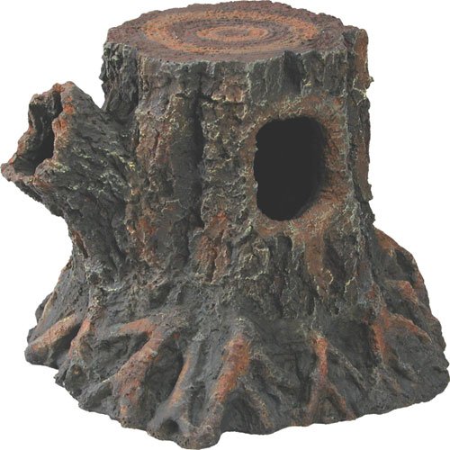Basking Reptile Stump Den Medium Basking Reptile Stump Den Medium