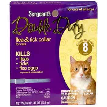 Double Duty Flea And Tick Collar For Cats Double Duty Flea And Tick Collar For Cats