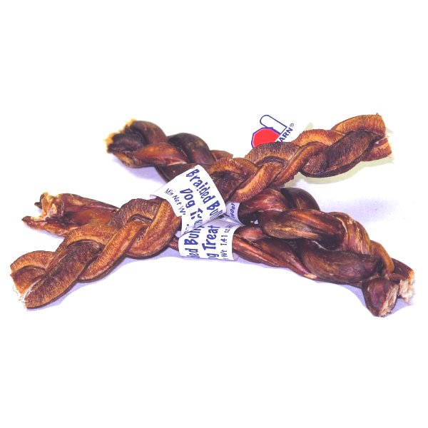 Braided Bully Sticks For Dogs 7 In. Case Of 25 Braided Bully Sticks For Dogs 7 In. Case Of 25