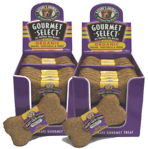Organic Dog Treat / Grain And Honey Case Of 48 Organic Dog Treat / Grain And Honey Case Of 48