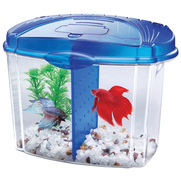 Aqueon Betta Bowl Starter Kit - 1/2 GALLON