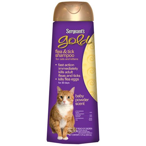 Gold Flea And Tick Shampoo For Cats 12 Oz Gold Flea And Tick Shampoo For Cats 12 Oz
