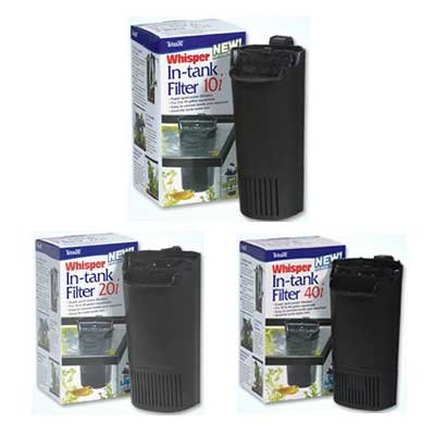 Whisper In-Tank Filters for Aquariums