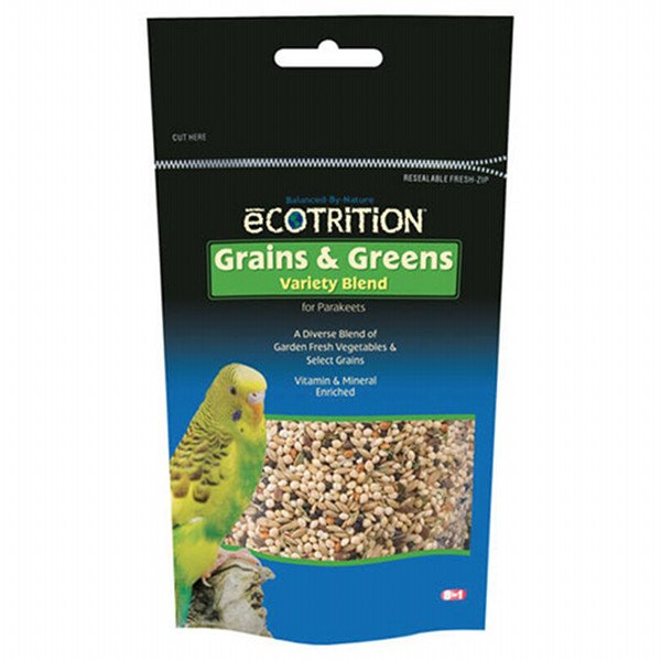 Ecotrition Grains And Greens Variety Blend Parakeet 8 Oz. Ecotrition Grains And Greens Variety Blend Parakeet 8 Oz.