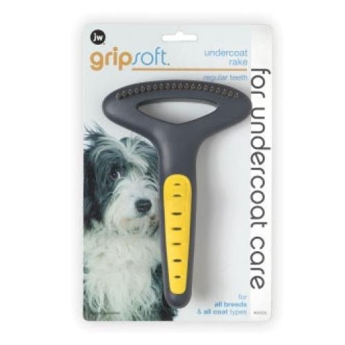 Jw Pet Grip Soft Undercoat Rake Jw Pet Grip Soft Undercoat Rake