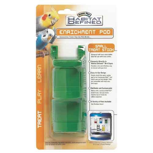 Habitat Defined Enrichment Pod Treat Stick Holder Habitat Defined Enrichment Pod Treat Stick Holder