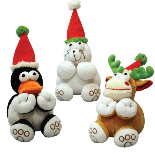 Holiday Dog Chubz Toy 6 Inch Holiday Dog Chubz Toy 6 Inch