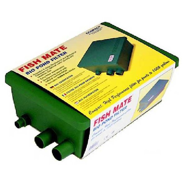 Fish Mate Compact Bio Pond Filter 1000 Gallon Fish Mate Compact Bio Pond Filter 1000 Gallon
