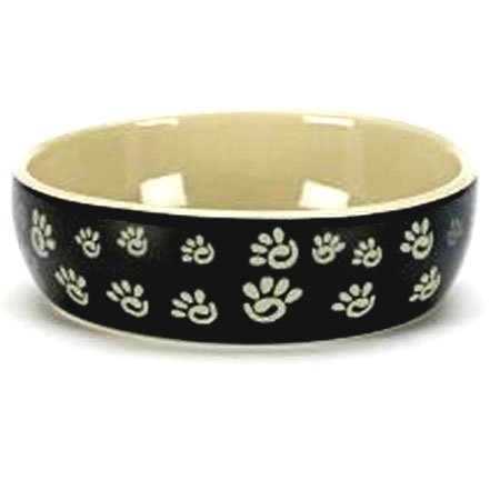Designer Paw Print Cat Dish 5 In. Designer Paw Print Cat Dish 5 In.