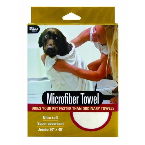 Rinse Ace Microfiber Towel For Pets Jumbo Rinse Ace Microfiber Towel For Pets Jumbo