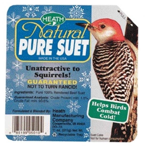 Heath Natural Pure Suet 10 Oz Heath Natural Pure Suet 10 Oz