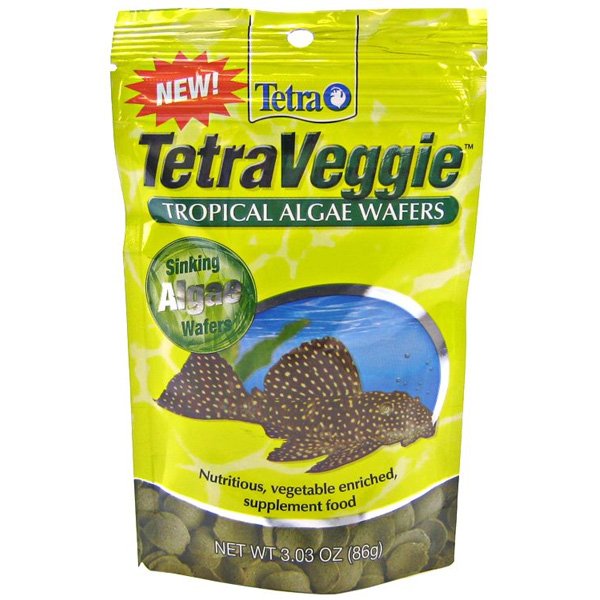 Tetraveggie Algae Wafers Pouch 3 Oz. Tetraveggie Algae Wafers Pouch 3 Oz.