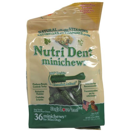 Nutri Dent For Dogs Mini/ 36 Pk. Nutri Dent For Dogs Mini/ 36 Pk.