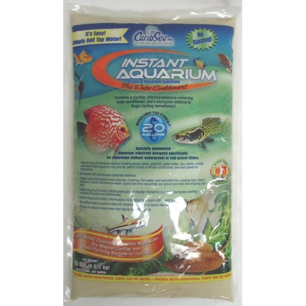Instant Aquarium Substrate / Size Moonlight Sand / 20 Lbs Ea. Instant Aquarium Substrate / Size Moonlight Sand / 20 Lbs Ea.