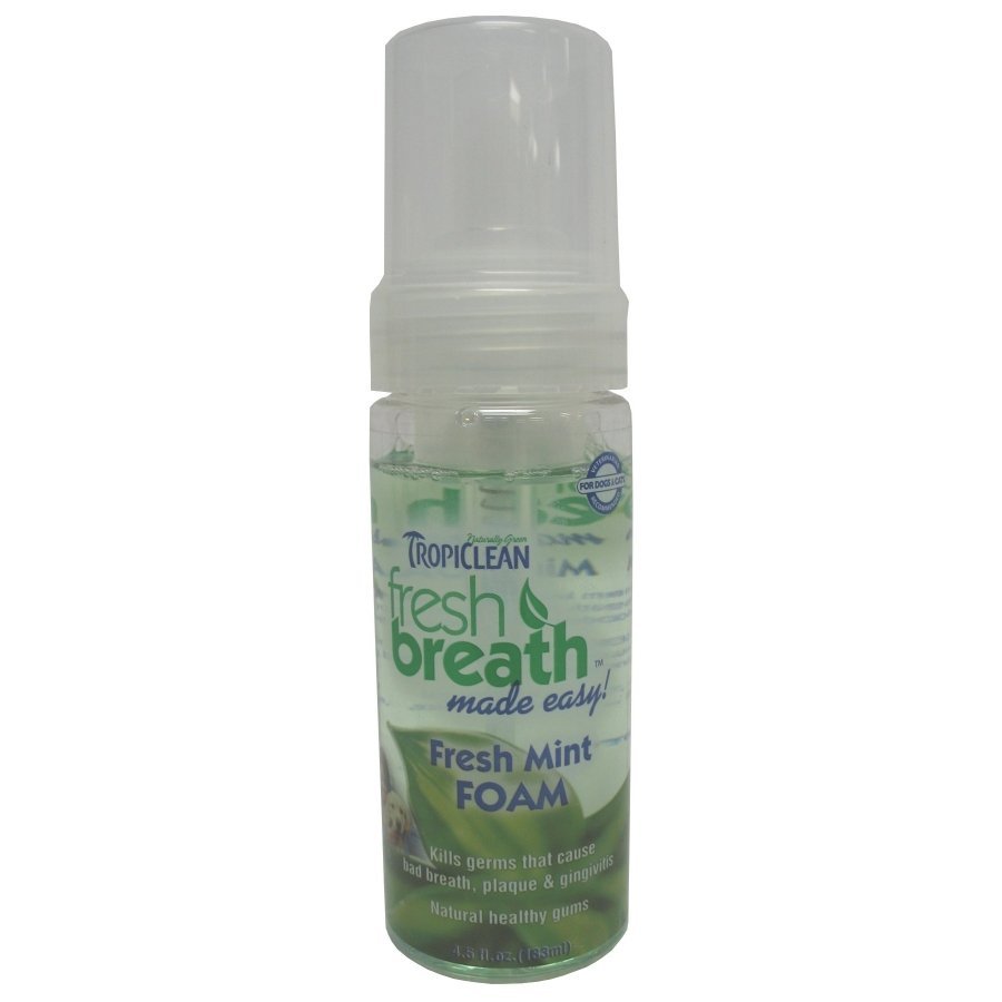 Fresh Breath Mint Foam Pet Oral Health 4.5 Oz. Fresh Breath Mint Foam Pet Oral Health 4.5 Oz.