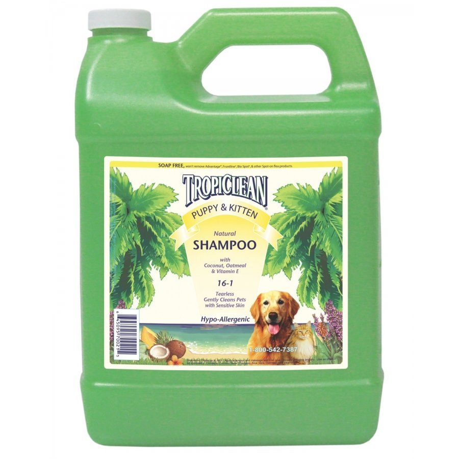 Tropiclean Puppy & Kitten Shampoo 1 Gallon Roozzy