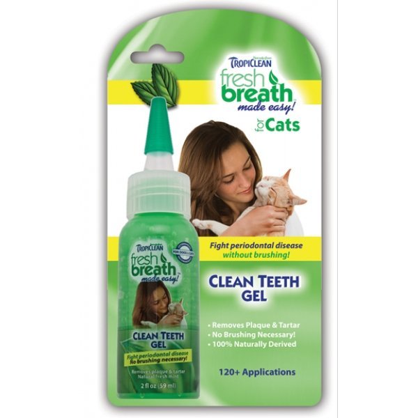 Fresh Breath Clean Teeth Gel For Cats 2 Oz. Fresh Breath Clean Teeth Gel For Cats 2 Oz.