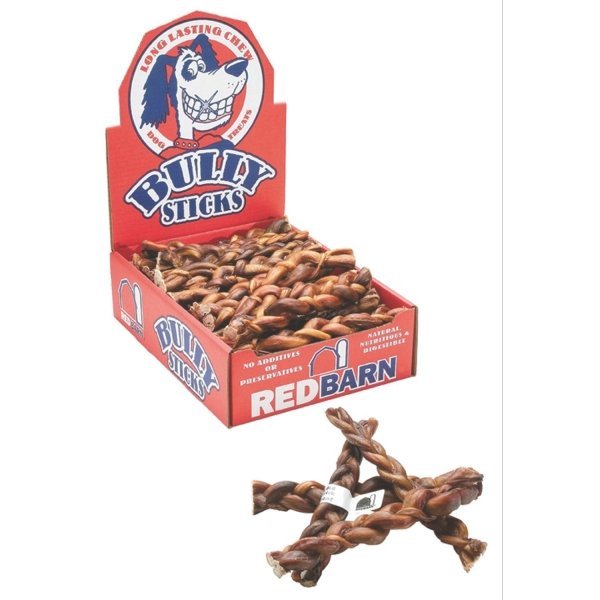 Braided Bully Sticks For Dogs 9 In. Case Of 40 Braided Bully Sticks For Dogs 9 In. Case Of 40