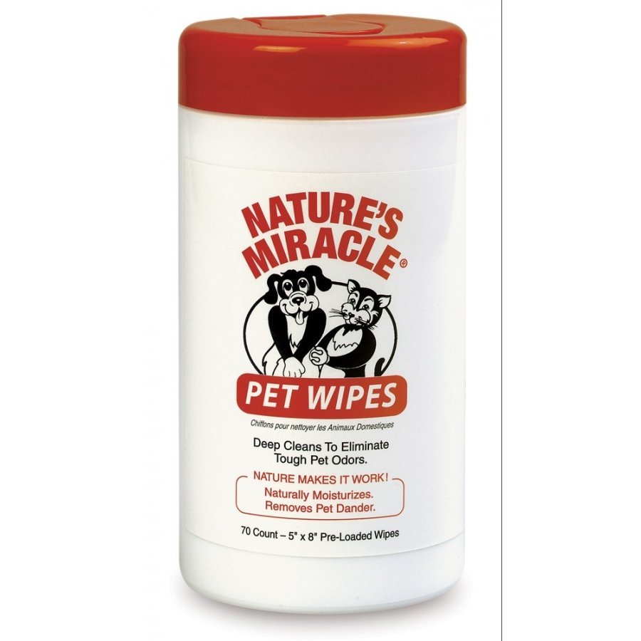 Natures Miracle Pet Wipes 70 Pk. Natures Miracle Pet Wipes 70 Pk.