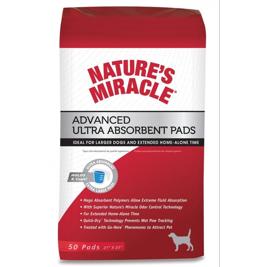 Advanced Ultra Absorbent Dog Pads 50pk Advanced Ultra Absorbent Dog Pads 50pk