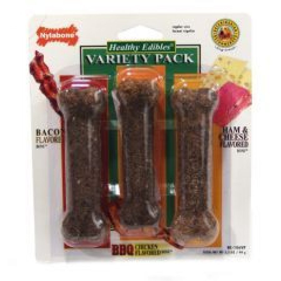 Healthy Edibles Dog Bone Variety Pack 3 Pk. Healthy Edibles Dog Bone Variety Pack 3 Pk.