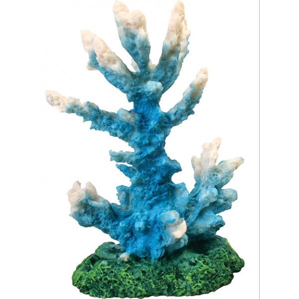 Design Elements Arctic Blue Acro Coral Ornament Design Elements Arctic Blue Acro Coral Ornament