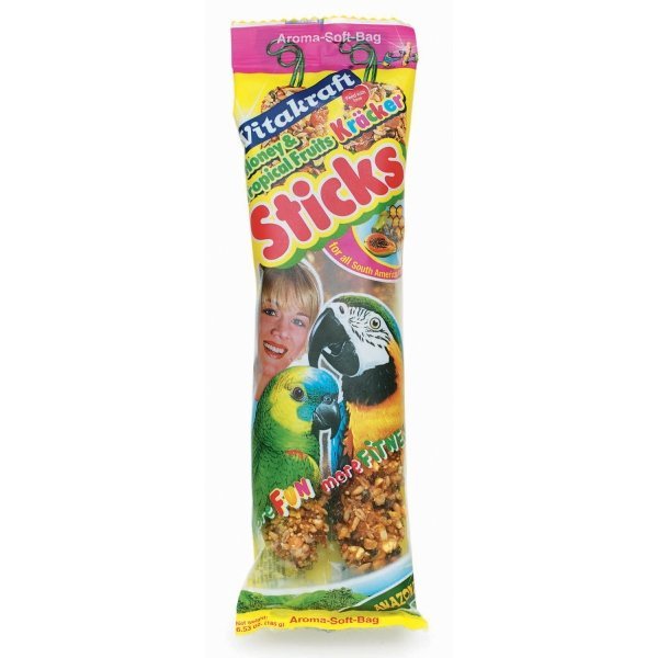 Amazonian Parrot Fruit/honey Stick 2pk Amazonian Parrot Fruit/honey Stick 2pk