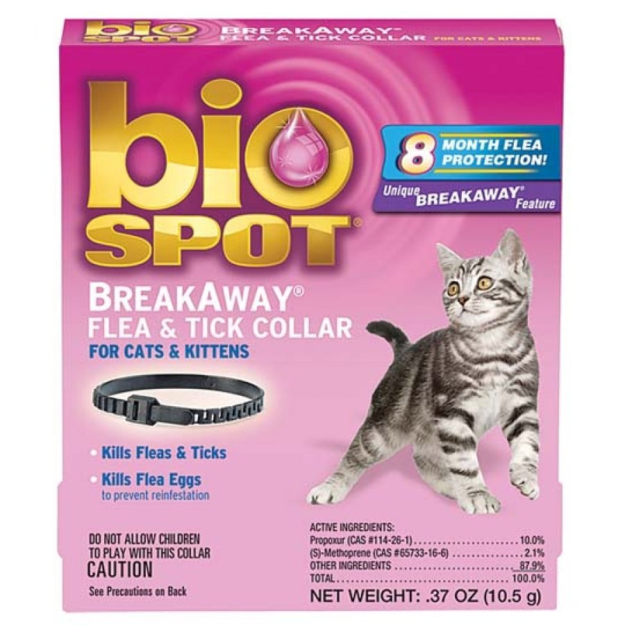 Biospot Break Away Flea And Tick Collar For Cats Biospot Break Away Flea And Tick Collar For Cats