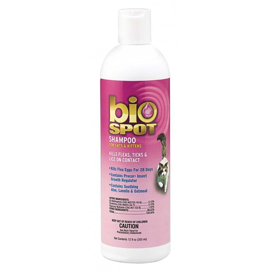 Biospot Flea And Tick Shampoo For Cats 12 Oz. Biospot Flea And Tick Shampoo For Cats 12 Oz.