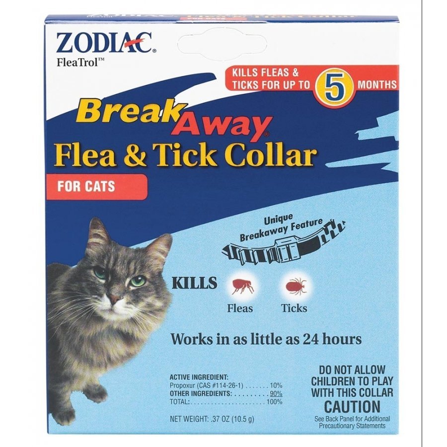 Fleatrol Breakaway Cat Collar By Zodiac Fleatrol Breakaway Cat Collar By Zodiac