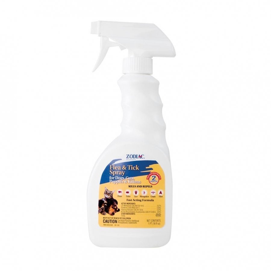 Zodiac Fleatrol Power Spray Flea Tick Spray 16 Oz Zodiac Fleatrol Power Spray Flea Tick Spray 16 Oz