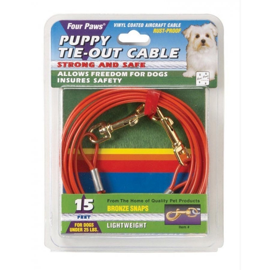 Tie Out Cable Puppy 15 Ft. Tie Out Cable Puppy 15 Ft.