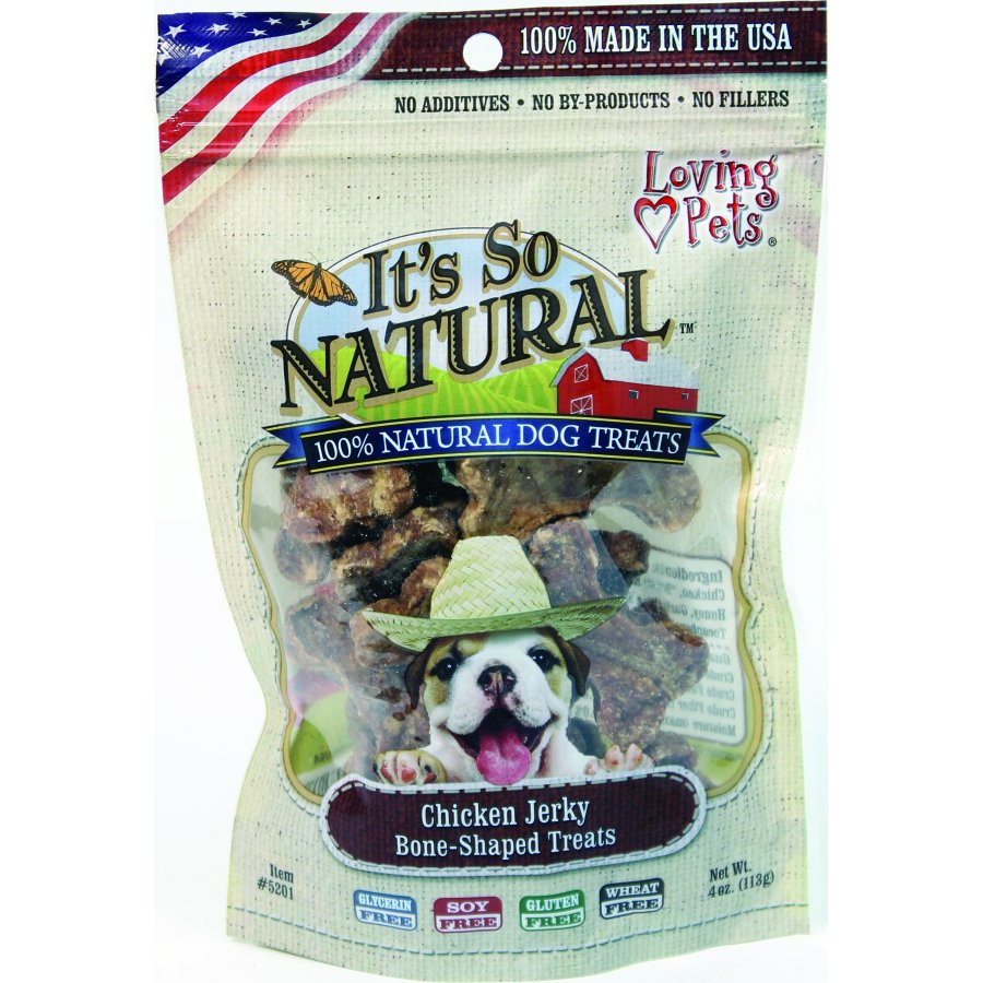 Its Purely Natural Dog Treats Chicken Jerky 4 Oz. Its Purely Natural Dog Treats Chicken Jerky 4 Oz.
