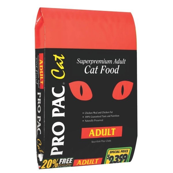 Pro Pac Adult Cat Food / Size (16.5 Lbs) Gevee